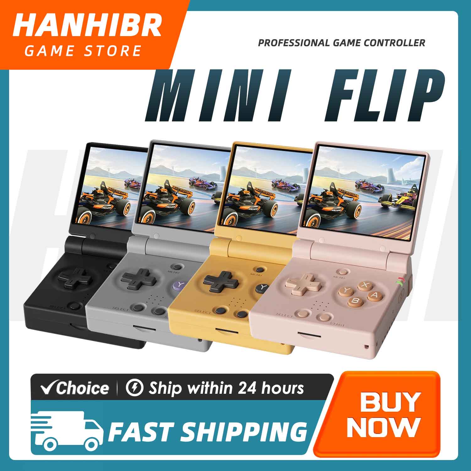 Retro Gaming Usb Stick - Konsol Game Genggam MIYOO MINI FLIP