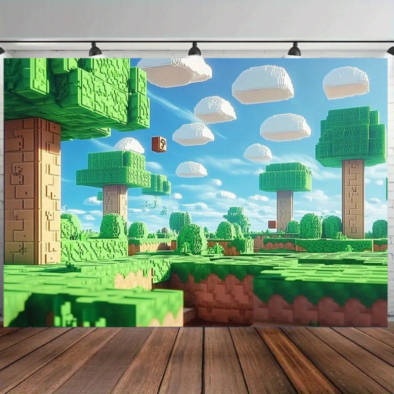 Retro Gaming Banner - Spanduk Game 1Pixel - Desain Video