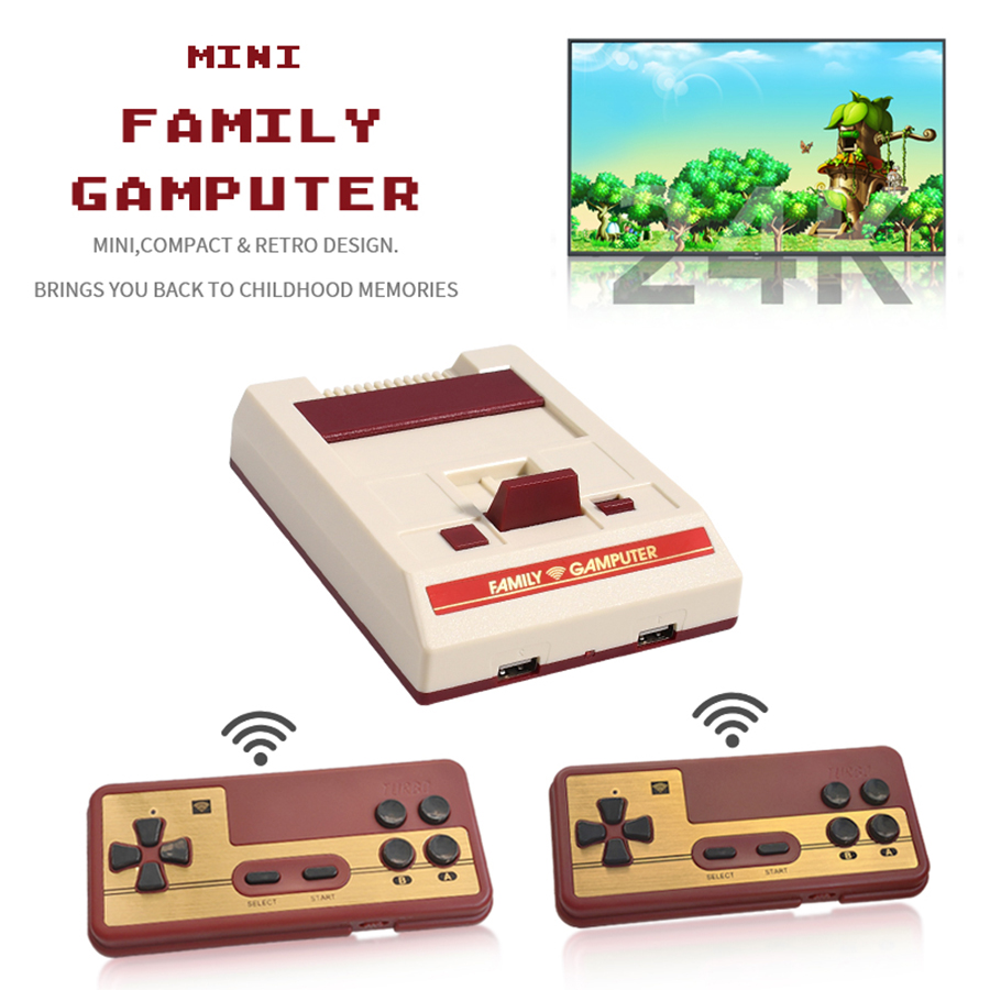 Retro Gaming Kiosk - Baru FC 4K HD stik permainan