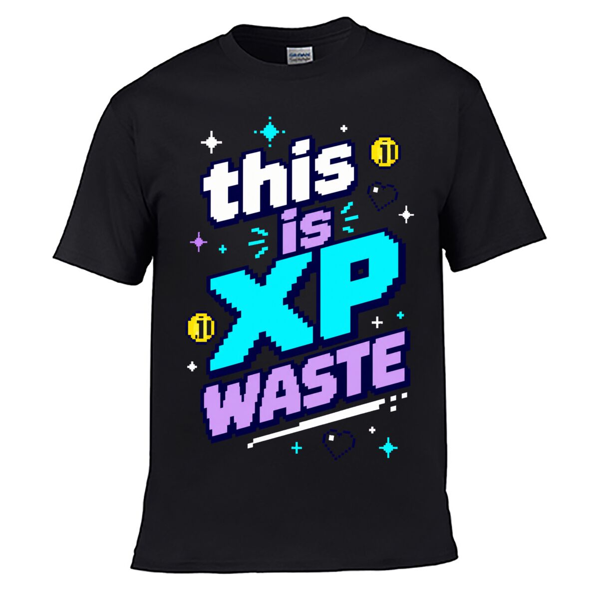 Retro Gaming Shops - Kaos Kasual Retro Pixel Gaming Quote