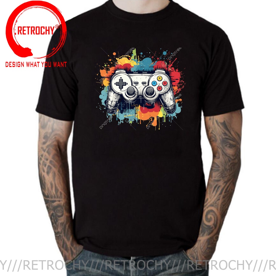 Retro Gaming Shops - Kaos Grafis Gaming Retro Gamer Distressed