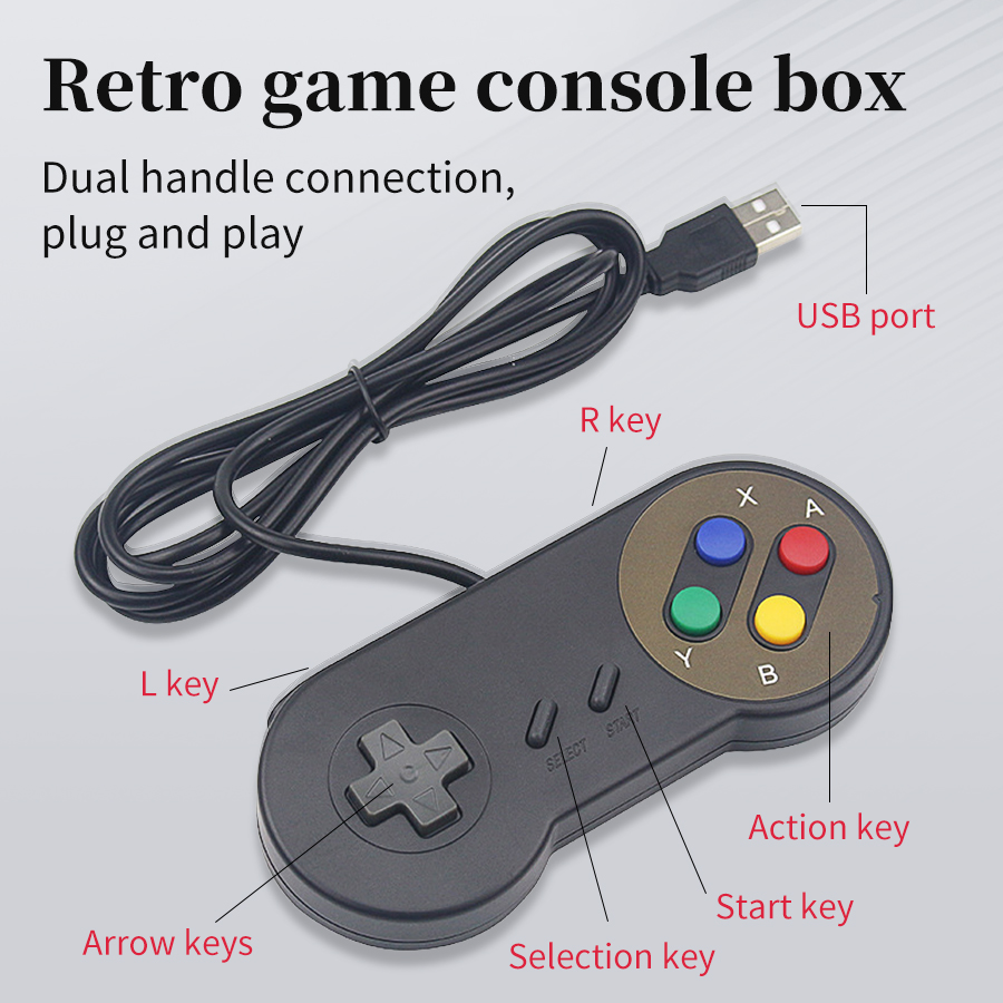 Retro Gaming With Raspberry Pi - Gamepad USB Plug and Play untuk