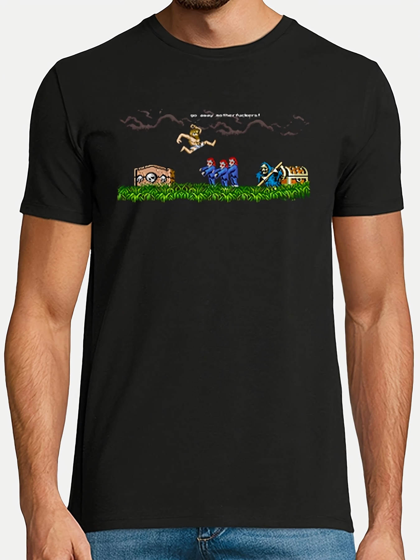 Kaos Grafis Seni Piksel Retro  - Retro Gaming Art ulasan dan harga