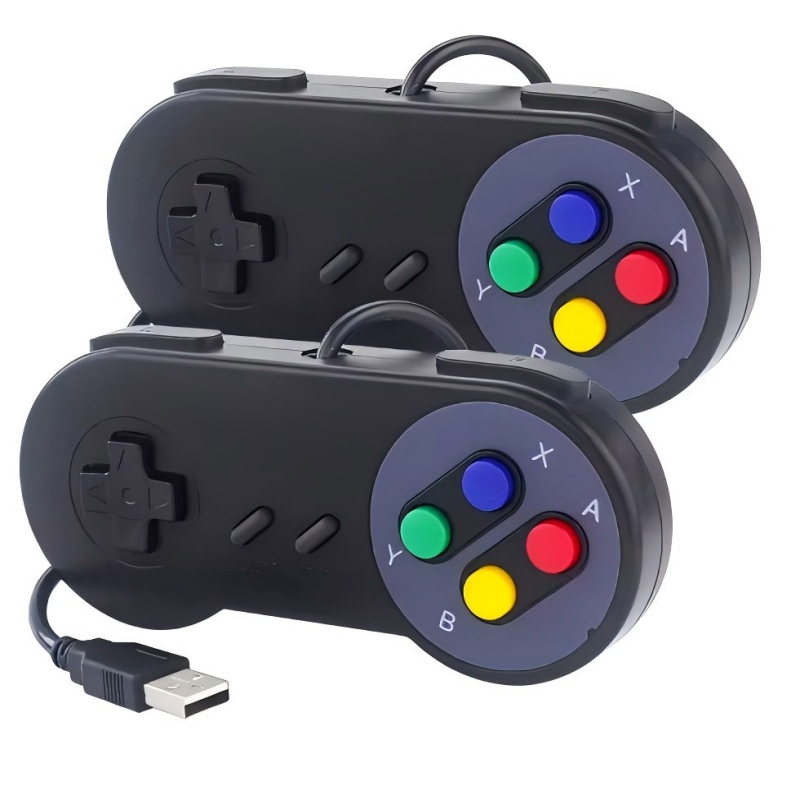 2 Buah Pengendali Berkabel Joy - Retro Gaming With Raspberry Pi ulasan dan harga