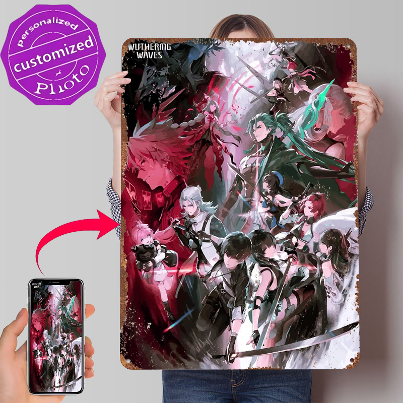 Poster Timah Karakter Game Wut - Retro Poster Gaming ulasan dan harga