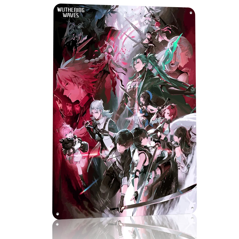 Poster Timah Karakter Game Wut - Retro Poster Gaming ulasan dan harga