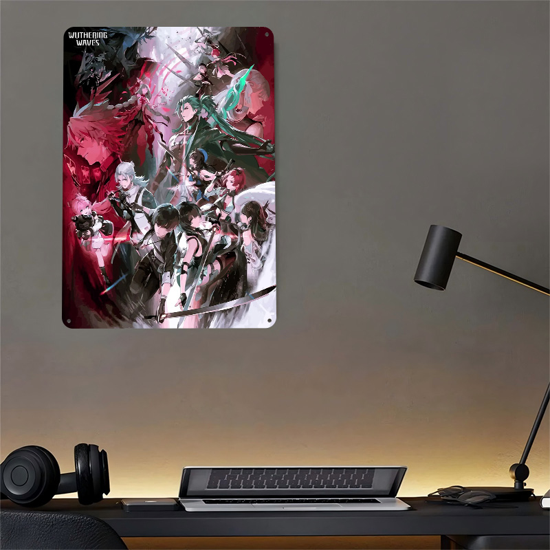 Poster Timah Karakter Game Wut - Retro Poster Gaming ulasan dan harga