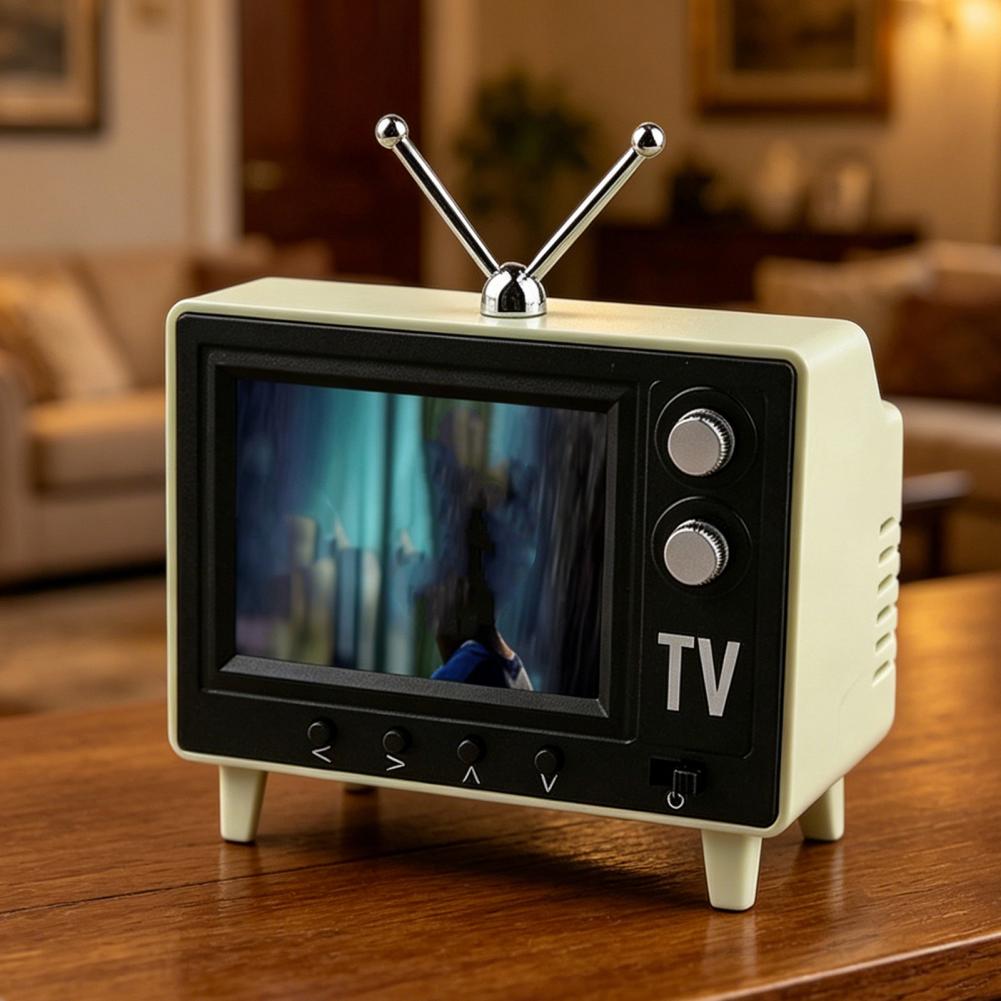 TV Kartun Mini, Pemutar TV Ret - Retro Gaming Tv ulasan dan harga