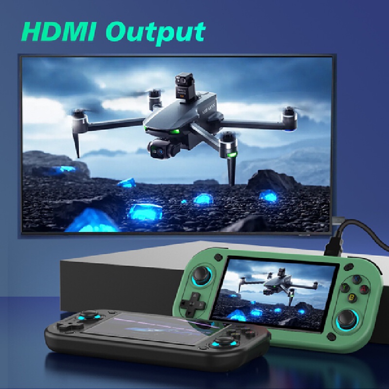 Konsol Game Genggam R43s Pemut - Retro Gaming Tv ulasan dan harga