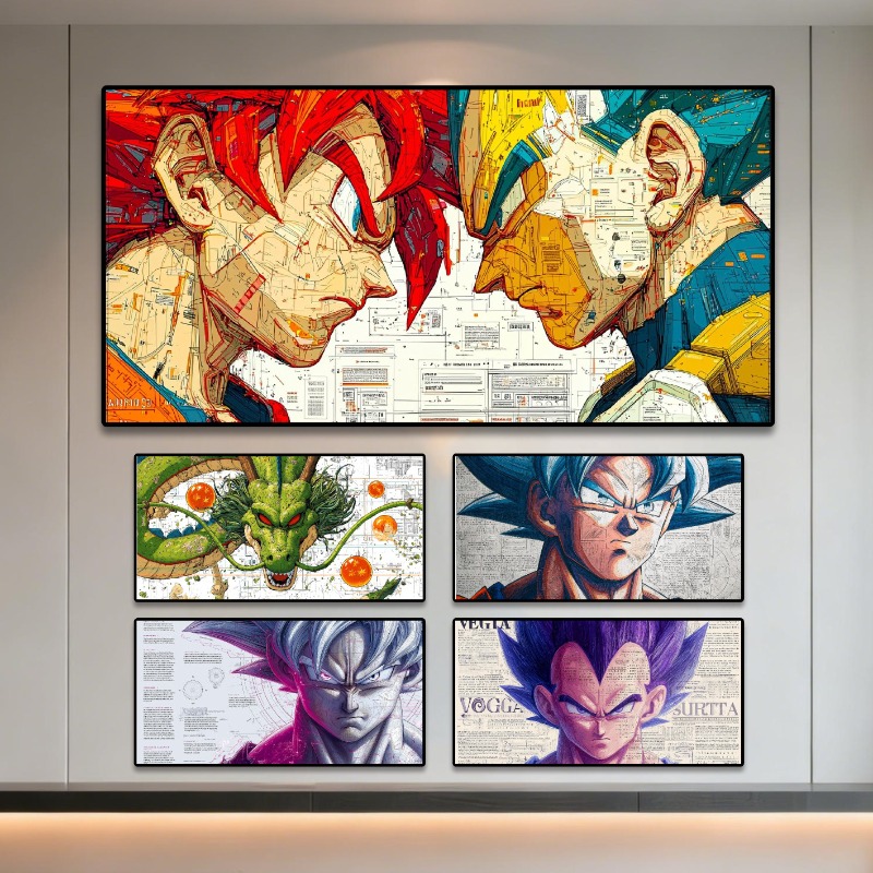 Poster Anime Dragon Ball Poste - Retro Gaming Art ulasan dan harga