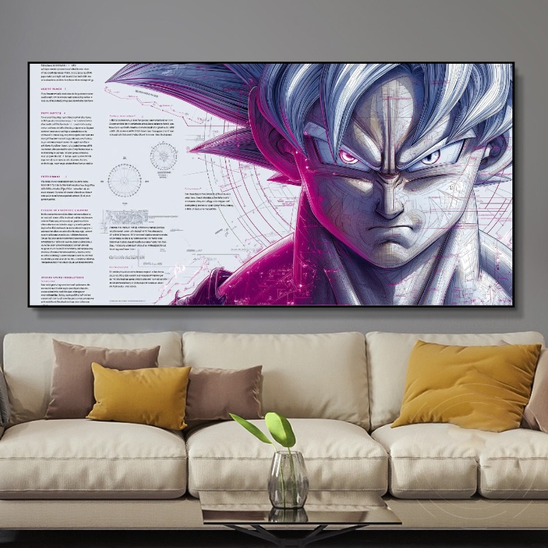 Poster Anime Dragon Ball Poste - Retro Gaming Art ulasan dan harga