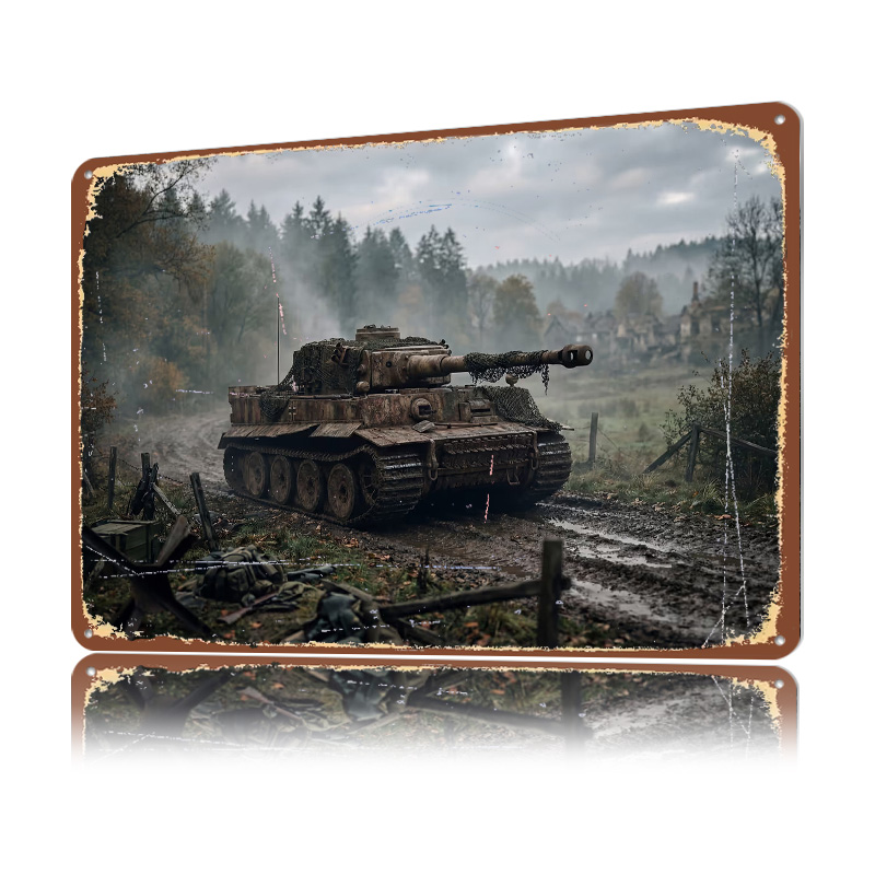 Poster Tekstur Cetak 3D Tank T - Retro Poster Gaming ulasan dan harga