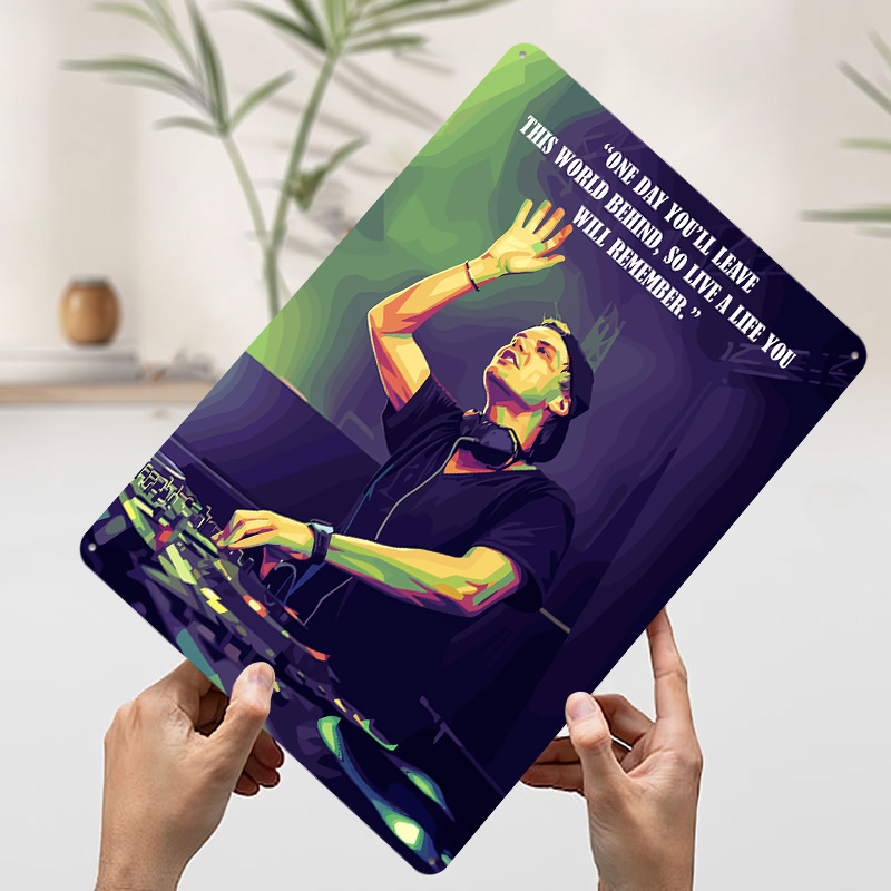 Poster Cetak Kutipan Avicii, S - Retro Poster Gaming ulasan dan harga