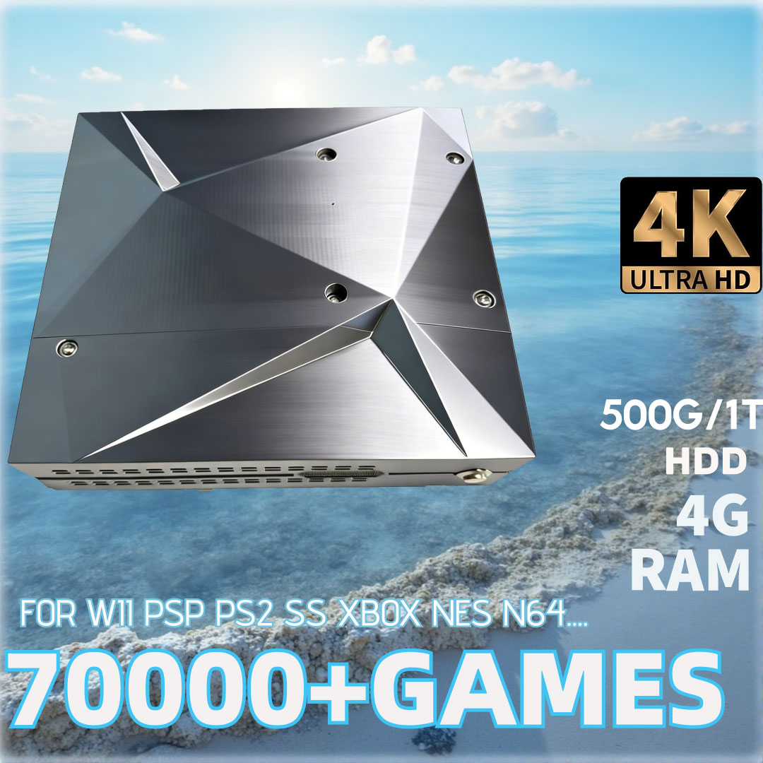 Konsol Game Retro P88 500G/1T  - Retro Gaming Batocera ulasan dan harga
