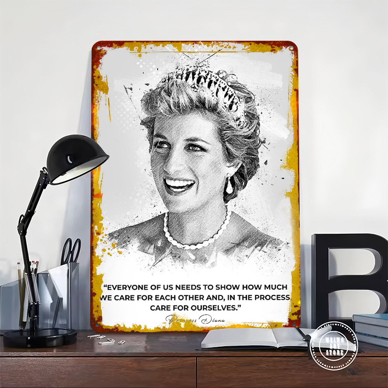 Poster Putri Diana Spencer Tan - Retro Poster Gaming ulasan dan harga