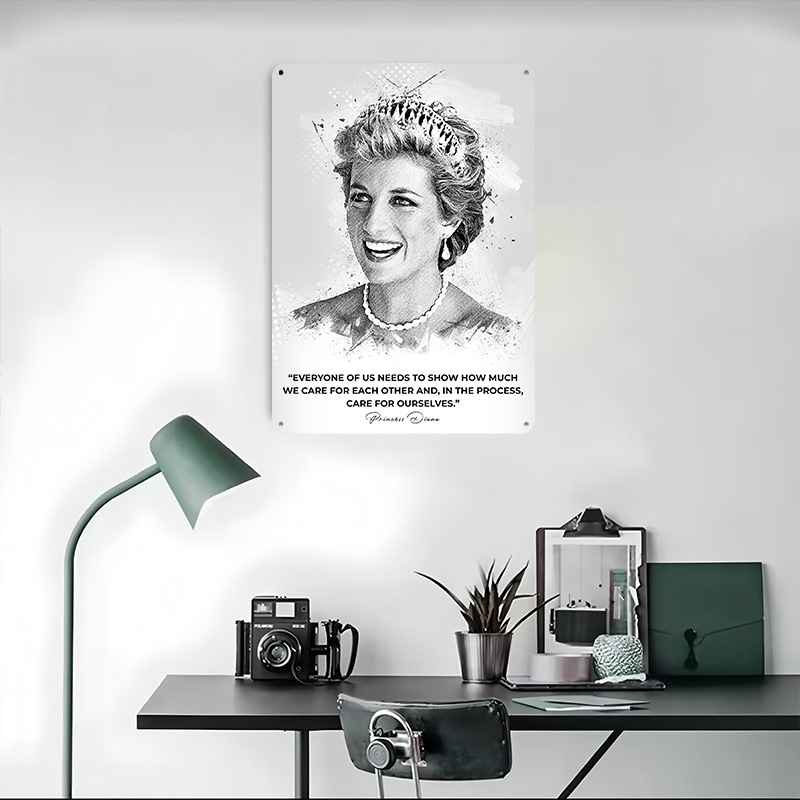 Poster Putri Diana Spencer Tan - Retro Poster Gaming ulasan dan harga