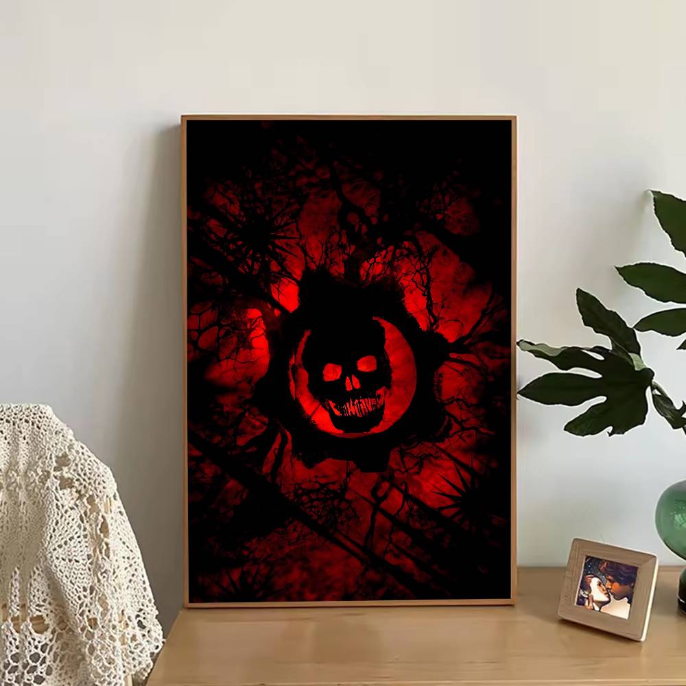 Poster Game G-Gears Of W-War S - Retro Gaming Art ulasan dan harga
