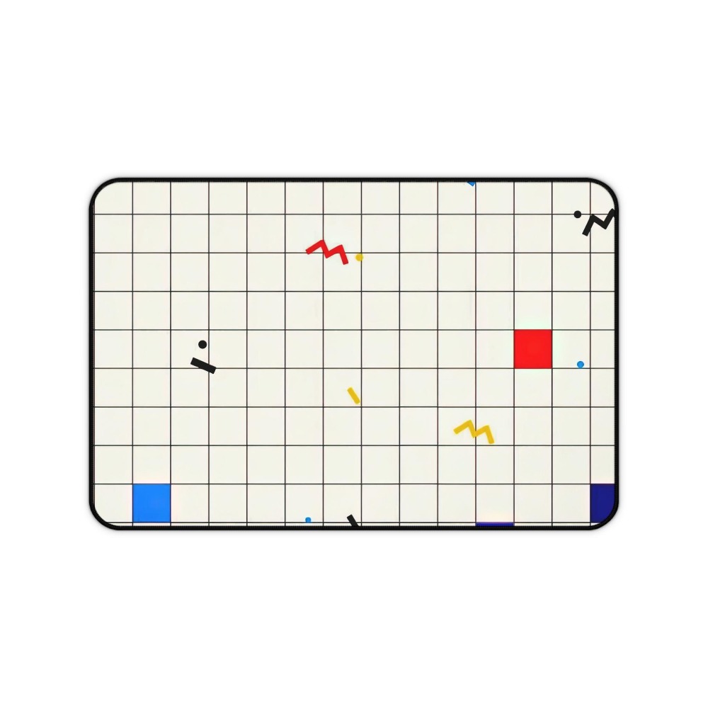 Alas Meja Mouse Pad Geometris  - Retro Gaming Art ulasan dan harga