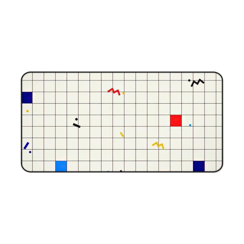 Alas Meja Mouse Pad Geometris  - Retro Gaming Art ulasan dan harga