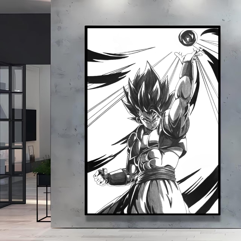 Poster Anime Klasik Jepang Dra - Retro Gaming Art ulasan dan harga