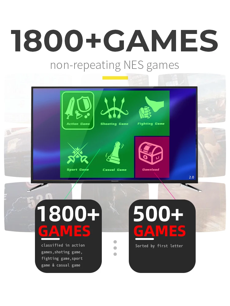 DATA FROG Portable Retro TV Ga - Retro Gaming Usb Stick ulasan dan harga