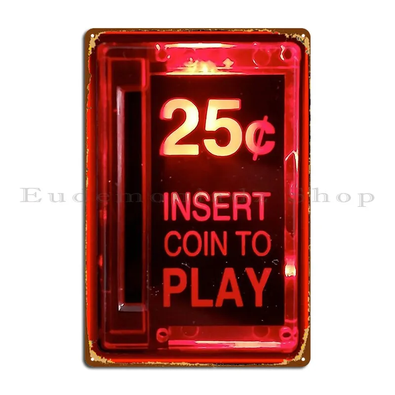 Desain Pub Retro Gaming Metal  - Retro Poster Gaming ulasan dan harga
