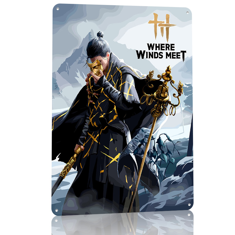 Poster Cetak Seni Game Where W - Retro Poster Gaming ulasan dan harga