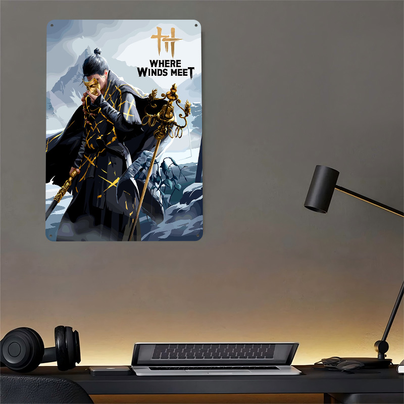 Poster Cetak Seni Game Where W - Retro Poster Gaming ulasan dan harga